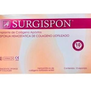 Hemostático Esponja Estéril 10 Unidades por Caja