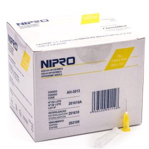 Agujas Hipodérmica  Nipro 30G Pack 5 Unidades
